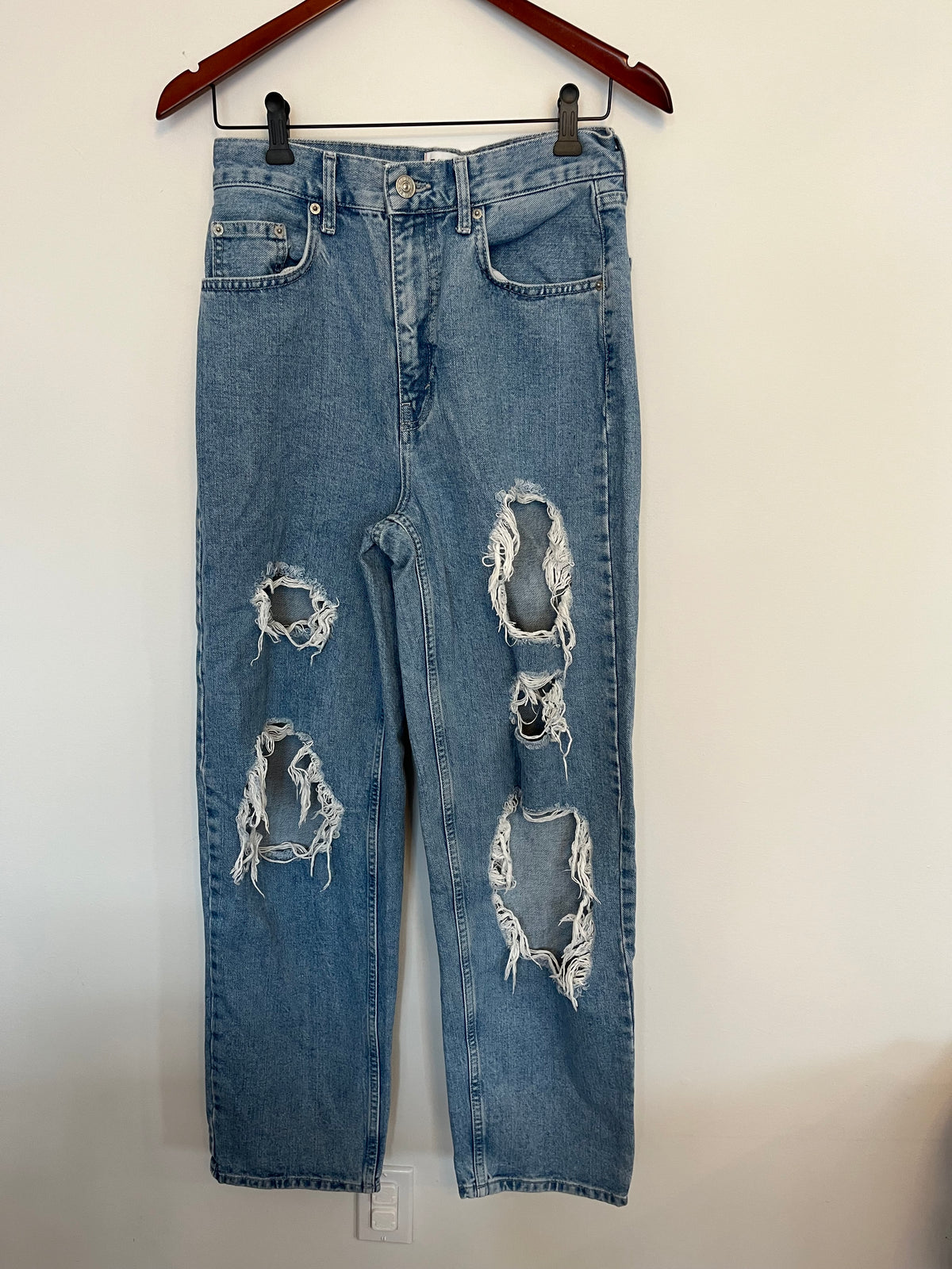 BDG - Jean taille haute baggy