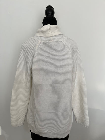 Pull blanc (P)