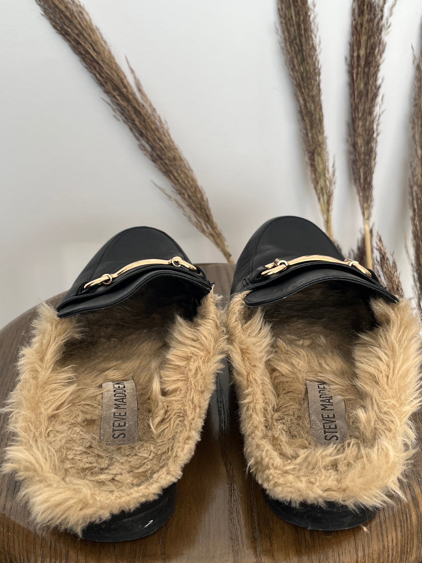 Souliers Steve Madden - Vue de haut sur fond blanc