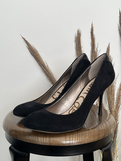Talons Sam Edelman - Vue du côté gauche sur fond blanc