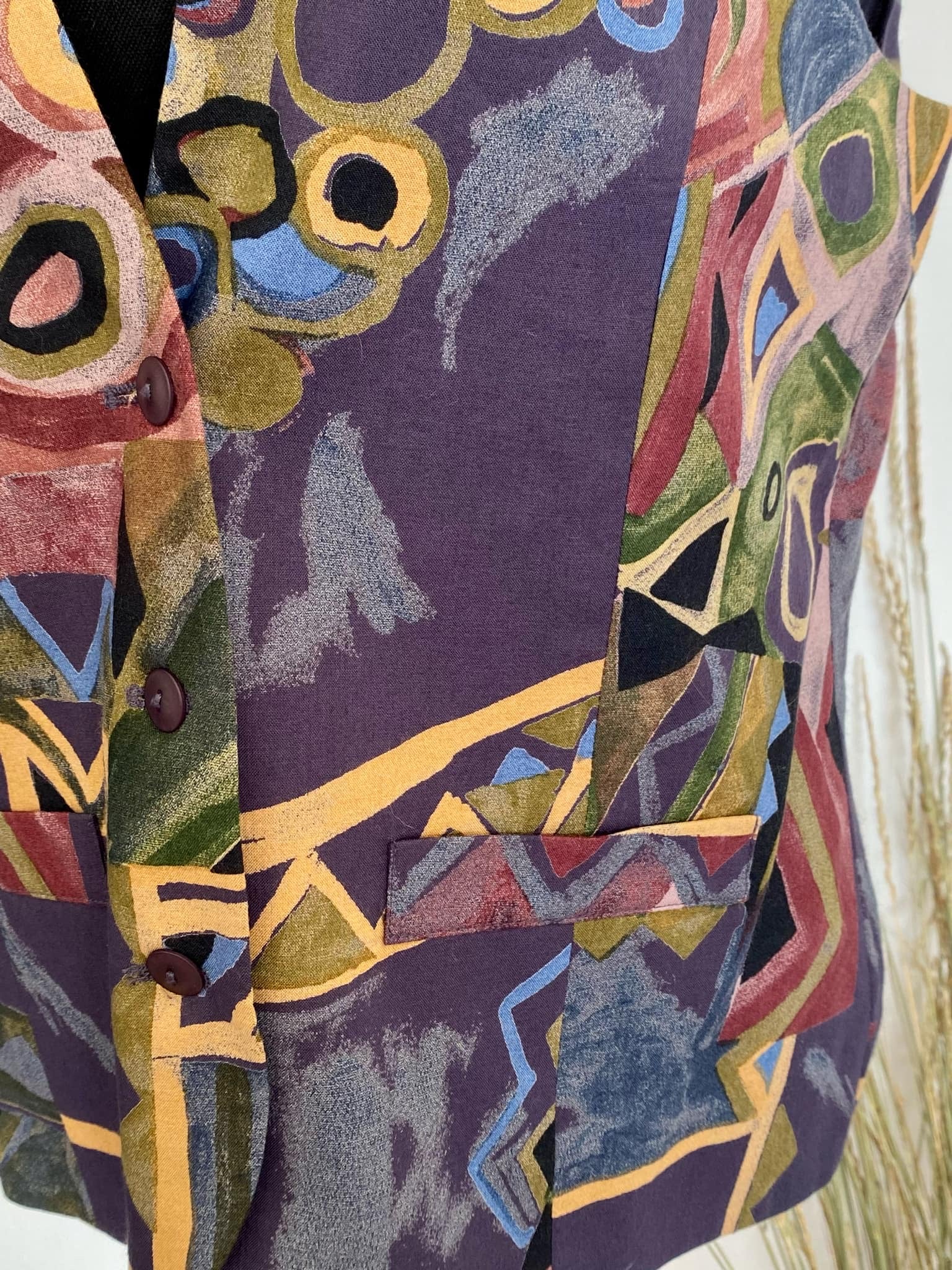 Débardeur vintage La Relance - Vue sur le motif