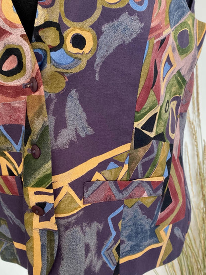 Débardeur vintage La Relance - Vue sur le motif