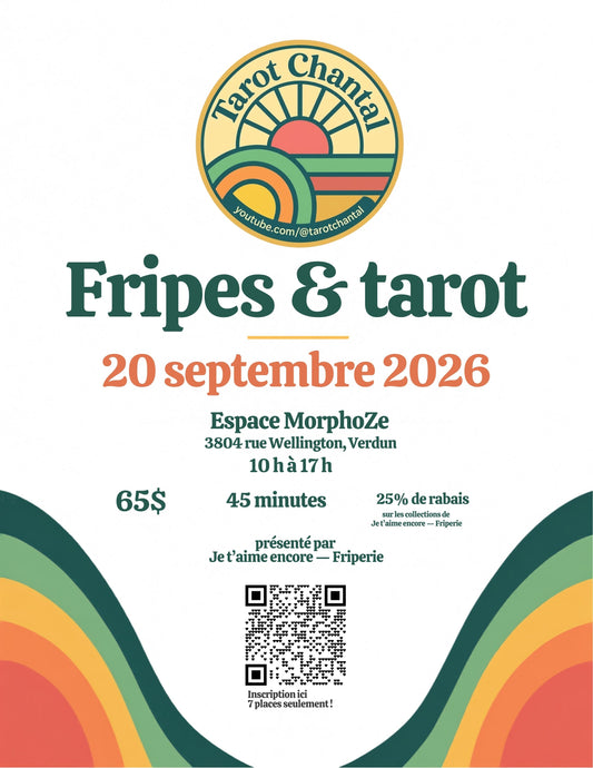 Événement fripe et tarot