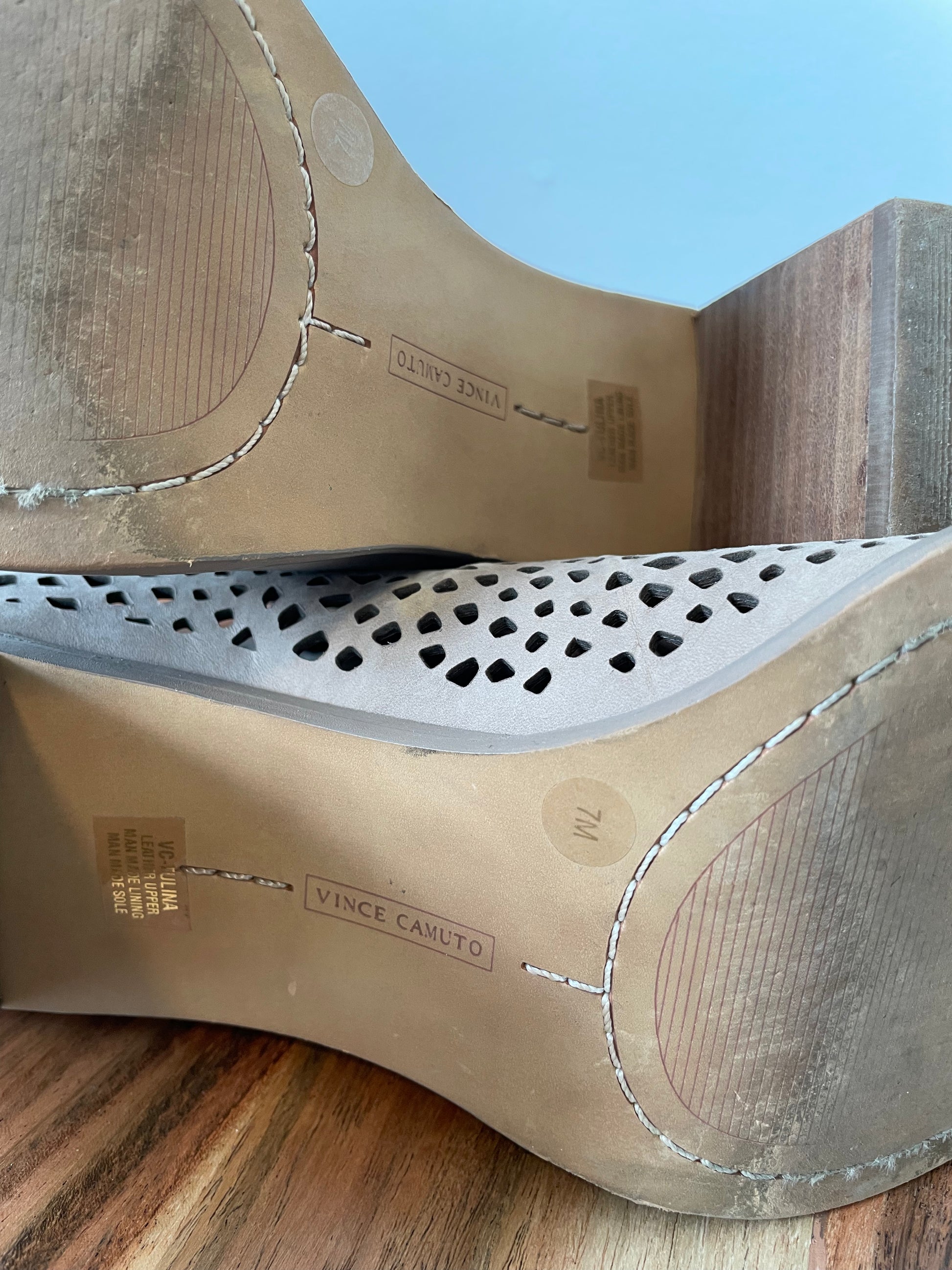 Bottillions Vince Camuto - Marque et pointure