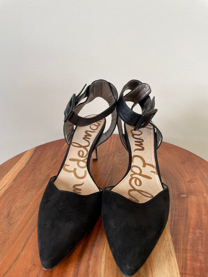Escarpins Sam Edelman - Vue avant sur fond blanc