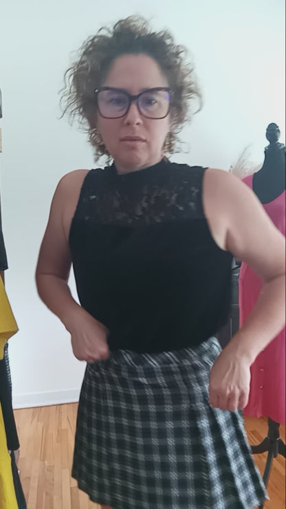 Jupe écolière plissée (P)