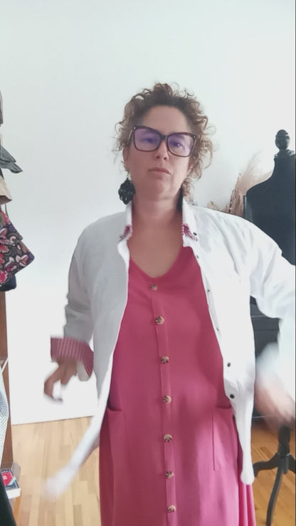 Chemise col rouge (G)