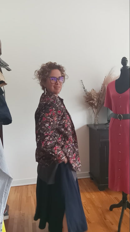 Chemise fleurie (G)