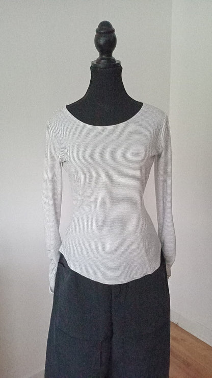 Top blanc YAYA Woman taille P - vue avant
